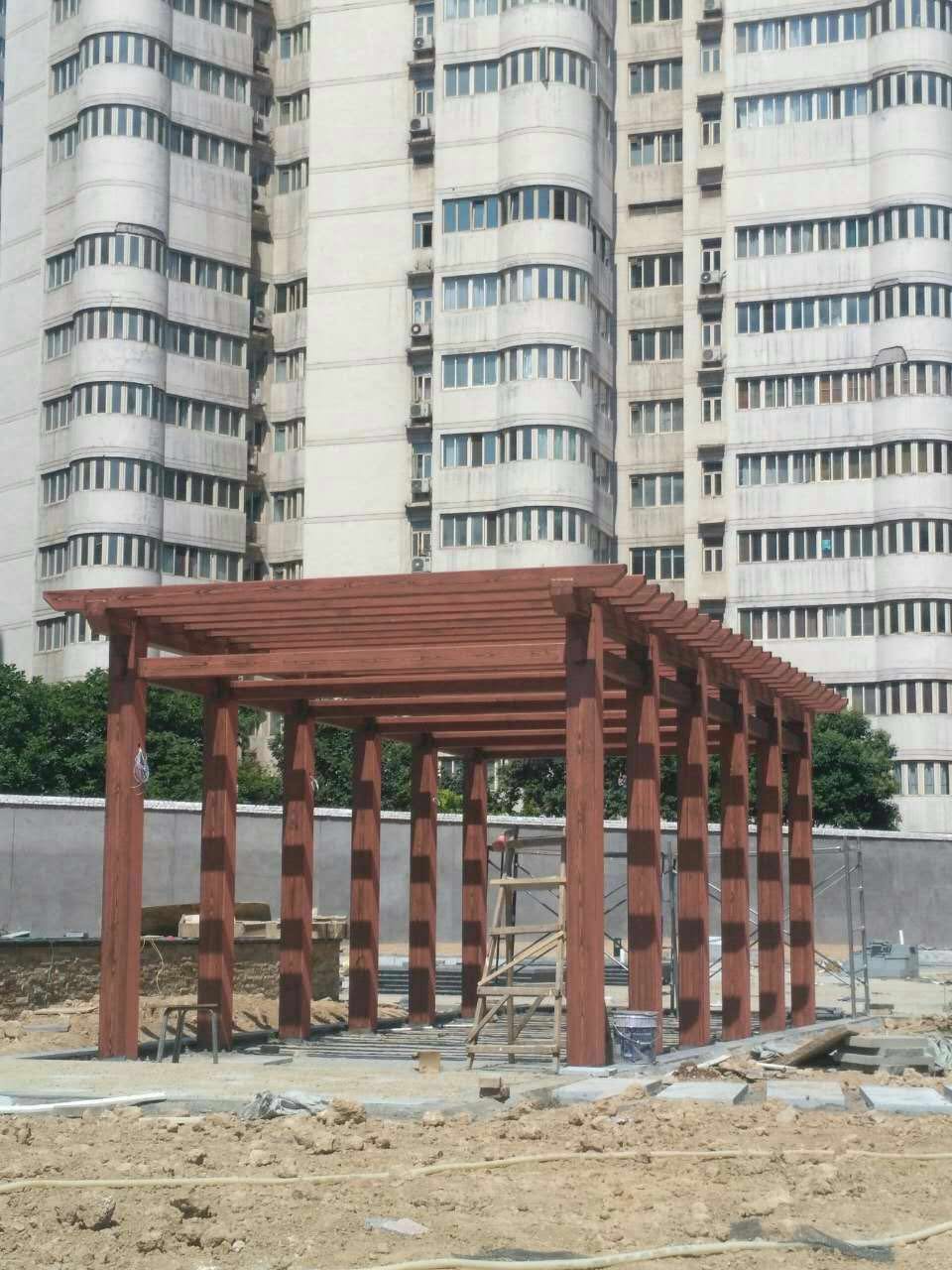 浦东新区钢管木纹漆项目